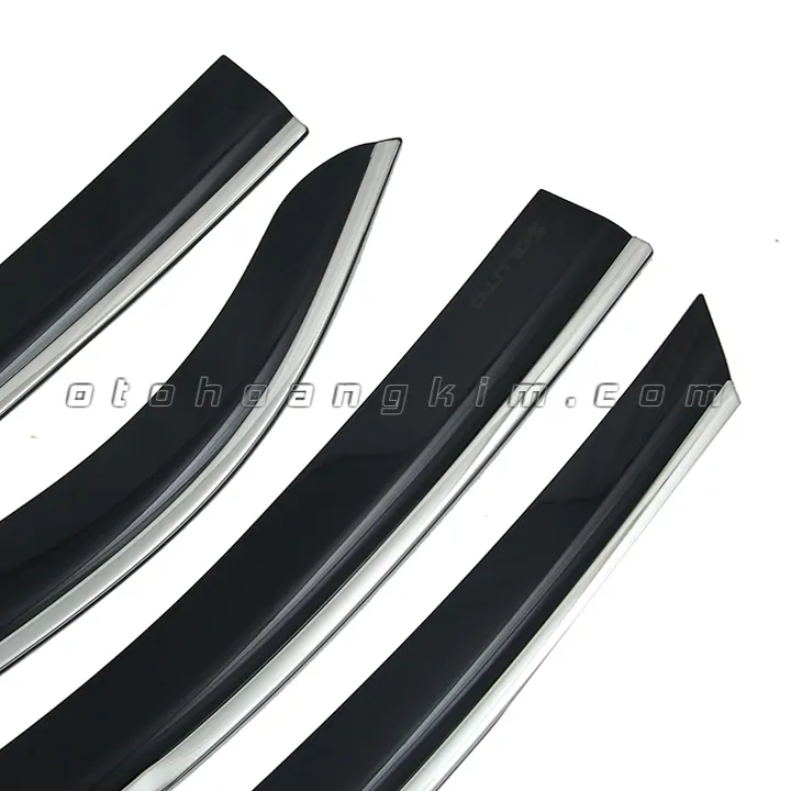 Che mưa Kia Soluto [2019-2020]  viền inox - Ảnh 3