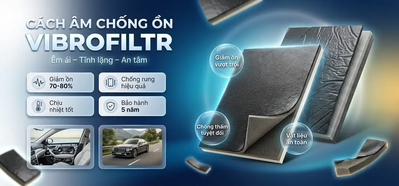 Cách Âm Chống Ồn Vibrofiltr