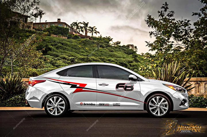 Tem Xe Hyundai Accent - HAC004 - Ảnh 1