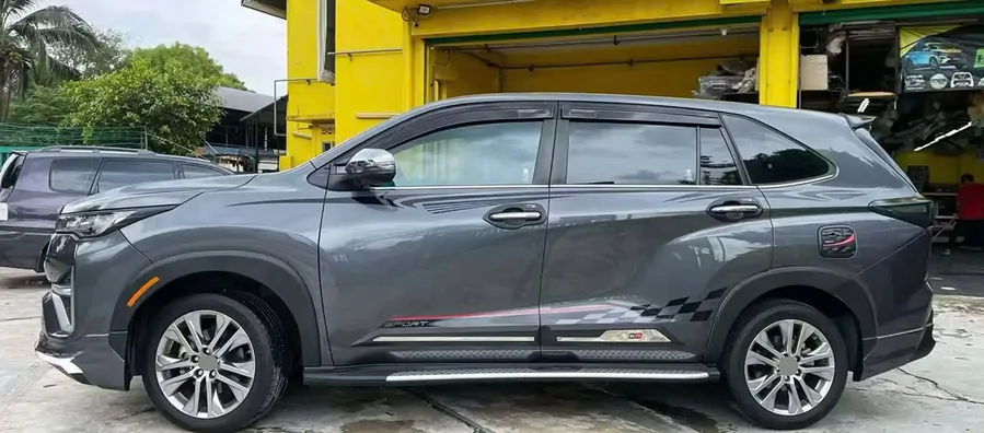 Ốp cua lốp Innova Cross 2023+ phản quang vàng - Ảnh 5