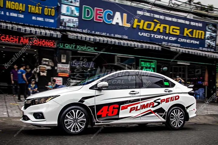 Tem Xe Honda City - HCT006 - Ảnh 1