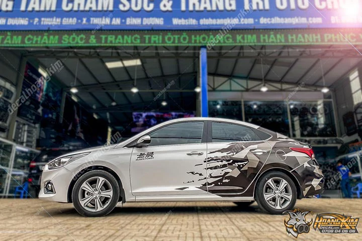 Tem Xe Hyundai Accent - HAC022 - Ảnh 1