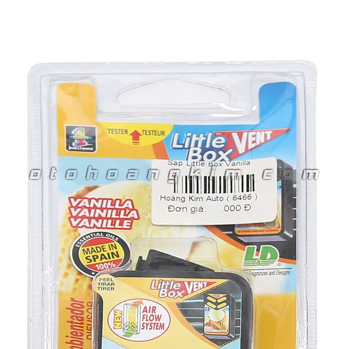 Lá thơm  L&D Little Box Vanilla - Ảnh 3