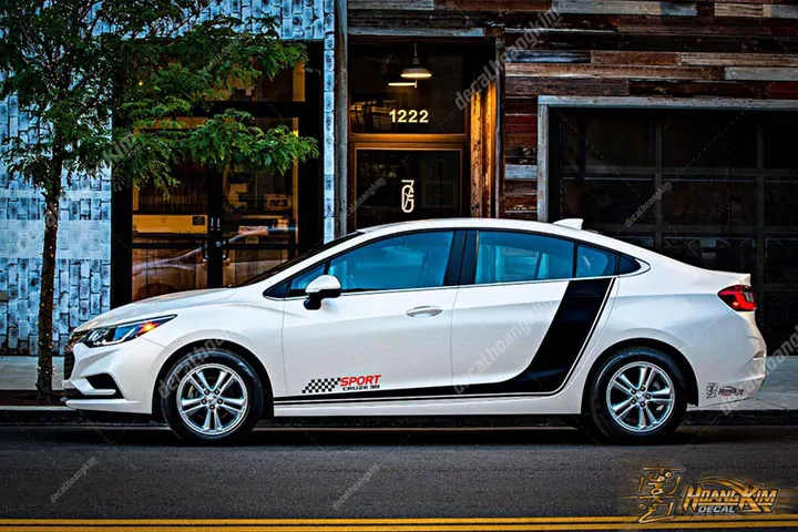 Tem Xe Chevrolet Cruze - CCR014 - Ảnh 1