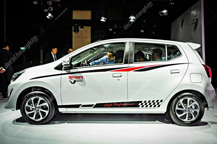 Tem Xe Toyota Wigo - TWI003 - Ảnh 1