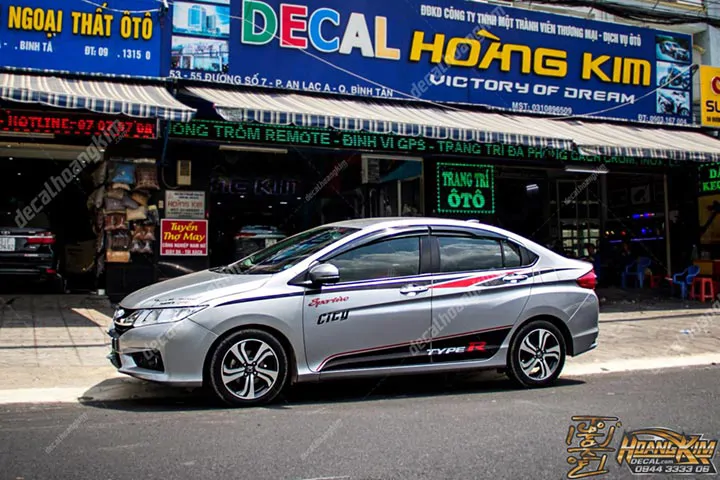 Tem Xe Honda City - HCT014 - Ảnh 1