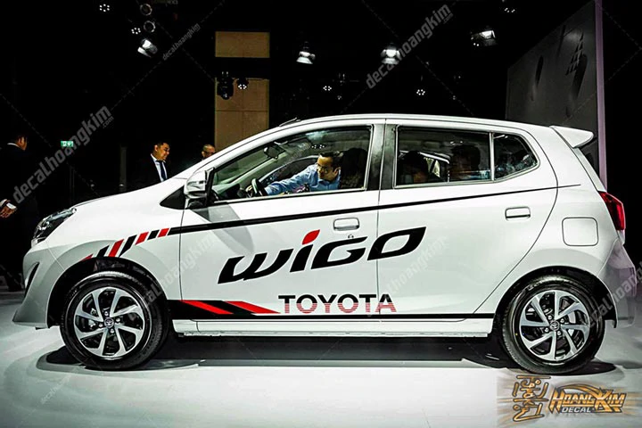 Tem Xe Toyota Wigo - TWI006 - Ảnh 1