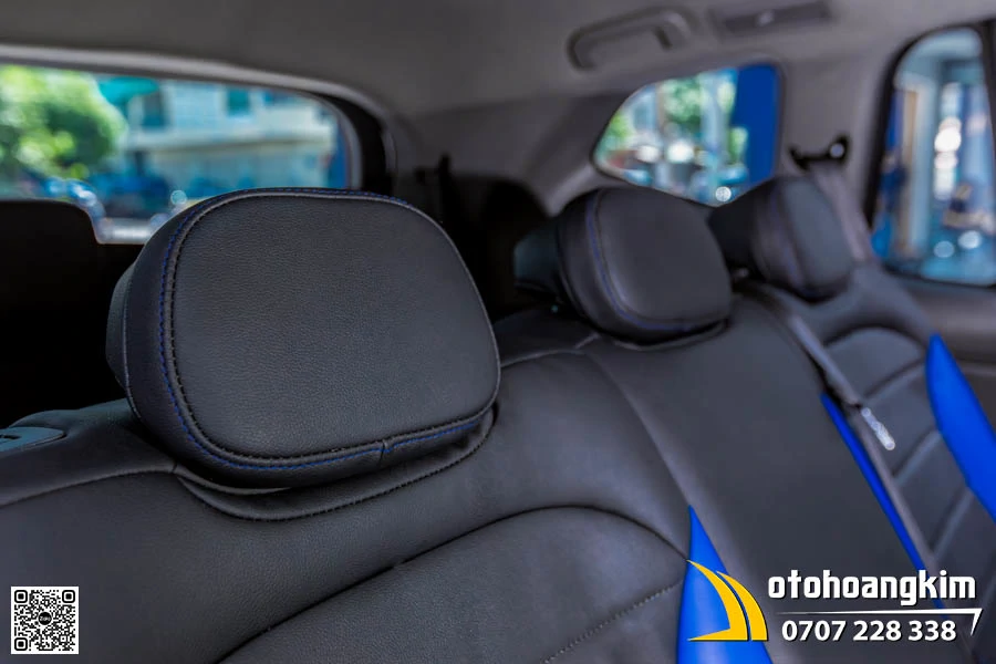 Bọc ghế da Nappa cho xe Limo Green màu đen xanh - Ảnh 1