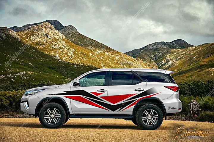 Tem Xe Toyota Fortuner - TFO037 - Ảnh 1