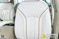 Bọc Ghế Da Nappa Xe Sedona Màu Trắng Viền Nâu - ảnh 3