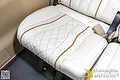 Bọc Ghế Da Nappa Xe Sedona Màu Trắng Viền Nâu - ảnh 6
