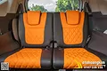 Bọc Ghế Da Nappa Xe Xpander Màu Cam Đen 
 - ảnh 6