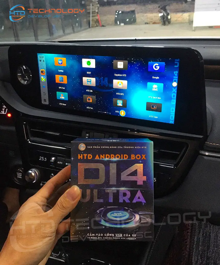 Android box HTD D14 Ultra cho Lexus ES250 - Ảnh 6