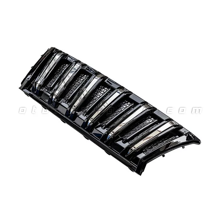 Mặt ca lăng Toyota Fortuner [2020-2021] sọc inox đứng - Ảnh 3