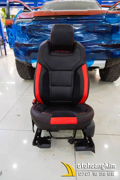 Áo Ghế Da Công Nghiệp Phối Da Lộn + Độ Ghế Raptor - Ảnh 7