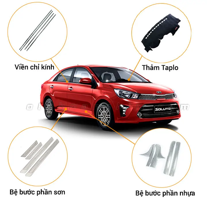17 phụ kiện xe Kia Soluto [2019-2020] - Ảnh 4