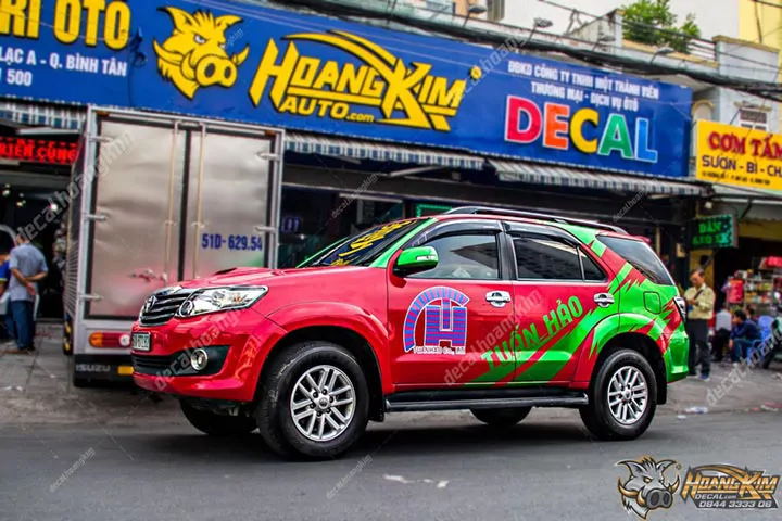 Tem Xe Toyota Fortuner - TFO071 - Ảnh 1