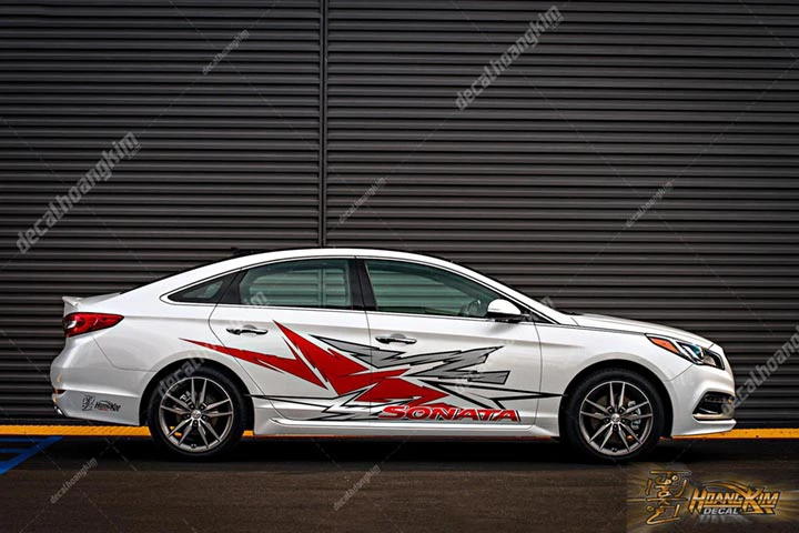 Tem Xe Hyundai Sonata - HSO008 - Ảnh 1