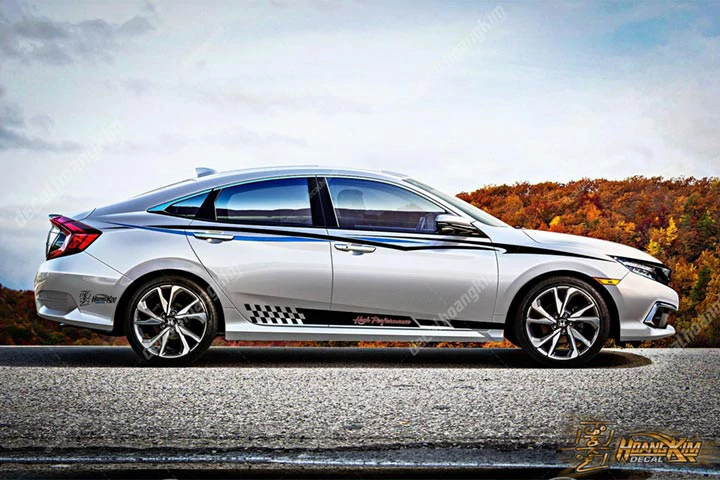 Tem Xe Honda Civic - HCV015 - Ảnh 1