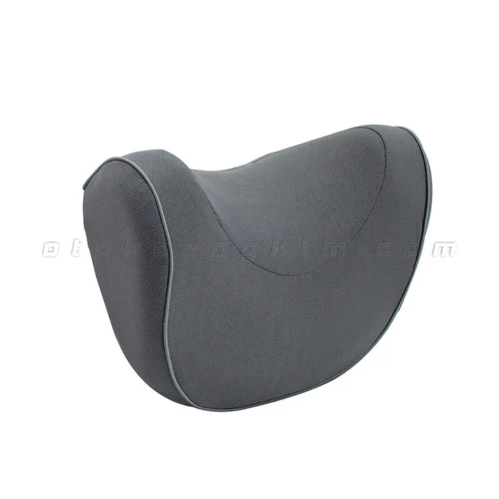 Gối cổ GC03 cao su non khúc xương lớn xám - Ảnh 3