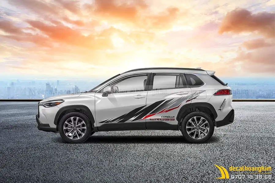 Tem Xe Toyota Corolla Cross - TCC015 - Ảnh 1