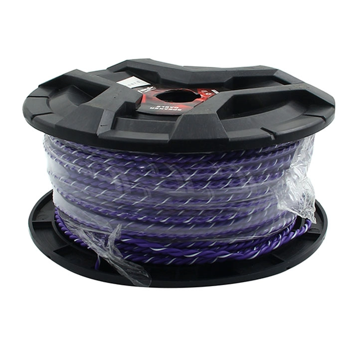 Dây đồng mạng vỏ nhựa xoay màu tím - Ảnh 1