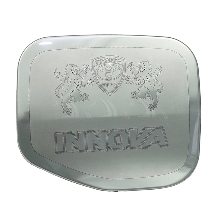 Nắp xăng Toyota Innova [2016-2021] inox - Ảnh 1