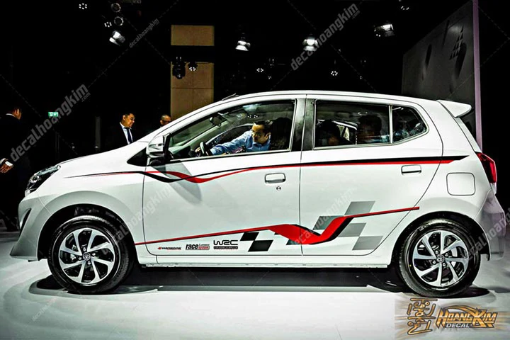 Tem Xe Toyota Wigo - TWI009 - Ảnh 1