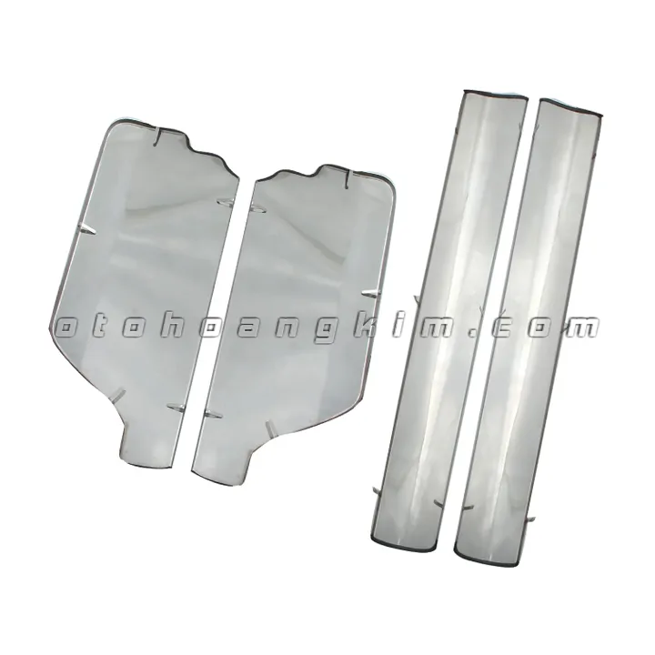 Nẹp bước chân trong Mitsubishi Zinger [2009-2019] inox - Ảnh 3