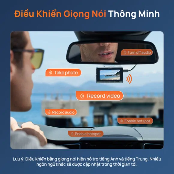 Camera hành trình 70mai A800SE-1 Speedeye (Trước - sau) - Ảnh 9