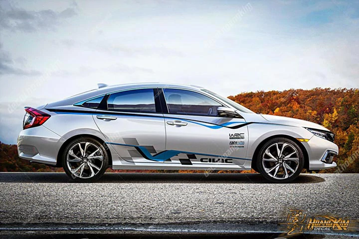 Tem Xe Honda Civic - HCV013 - Ảnh 1