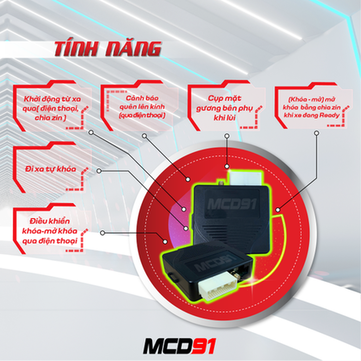 Đề Nổ Từ Xa MCD91 VF5  - Ảnh 3