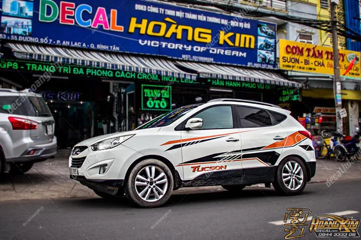 Tem Xe Hyundai Tucson - HTU011 - Ảnh 1