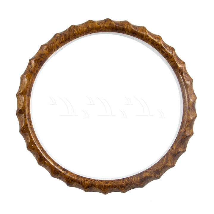 Bọc vô lăng P450 vân gỗ - Ảnh 1