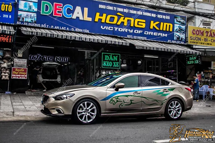 Tem Xe Mazda 6 - MA6012 - Ảnh 1