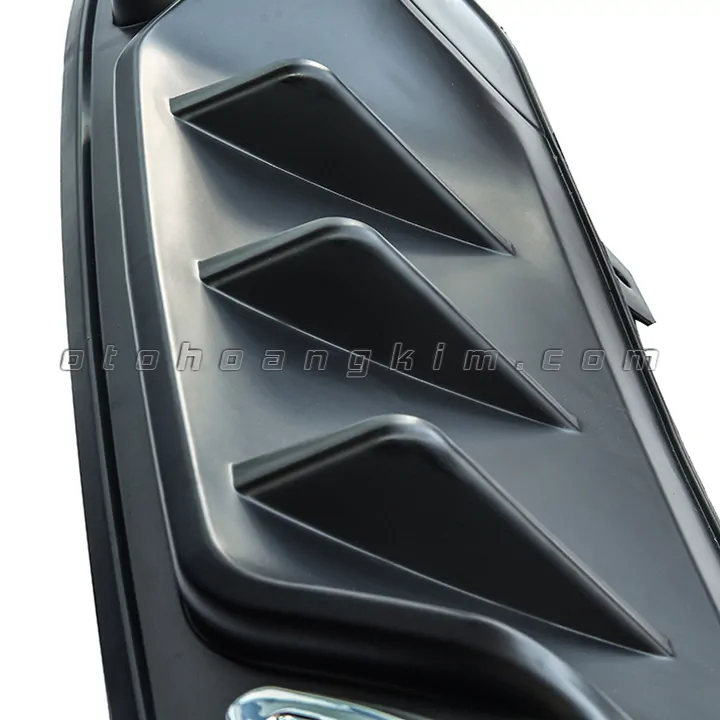 Ốp líp pô Honda Civic [2017-2020] vuông - Ảnh 2