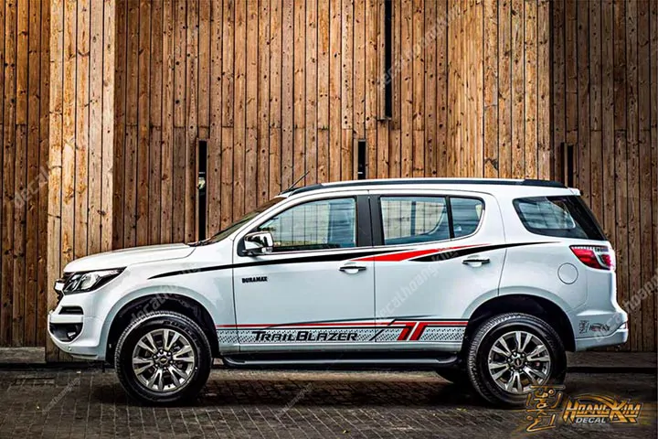 Tem Xe Chevrolet Trailblazer - CTR002 - Ảnh 1