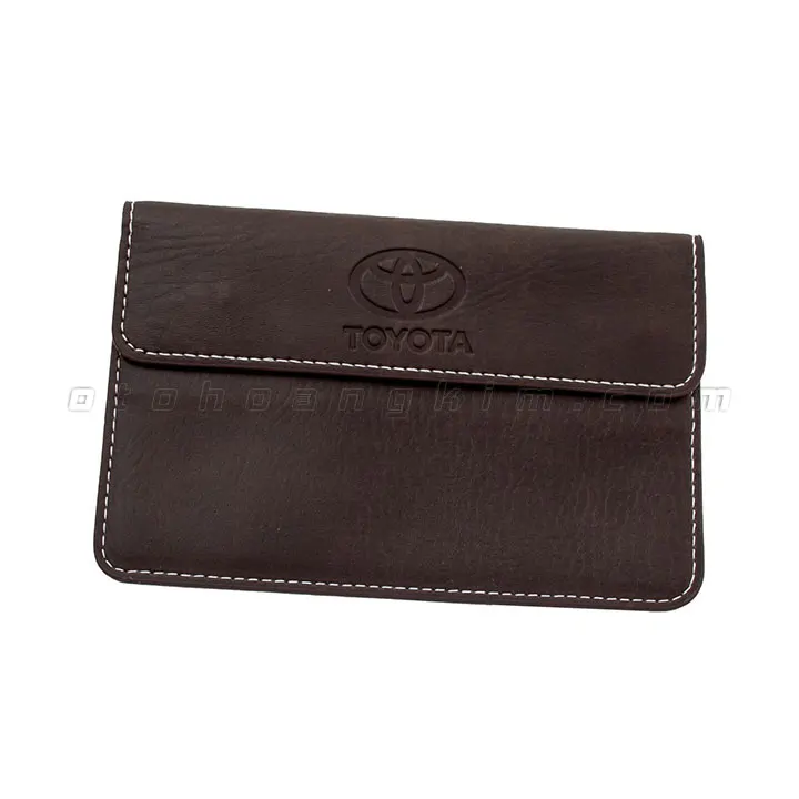 Bóp da nhỏ đựng giấy tờ Toyota - Ảnh 3