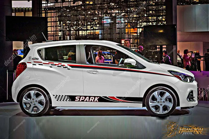 Tem Xe Chevrolet Spark - CSP011 - Ảnh 1