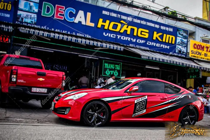 Tem Xe Hyundai Genesis - HGE010 - Ảnh 1
