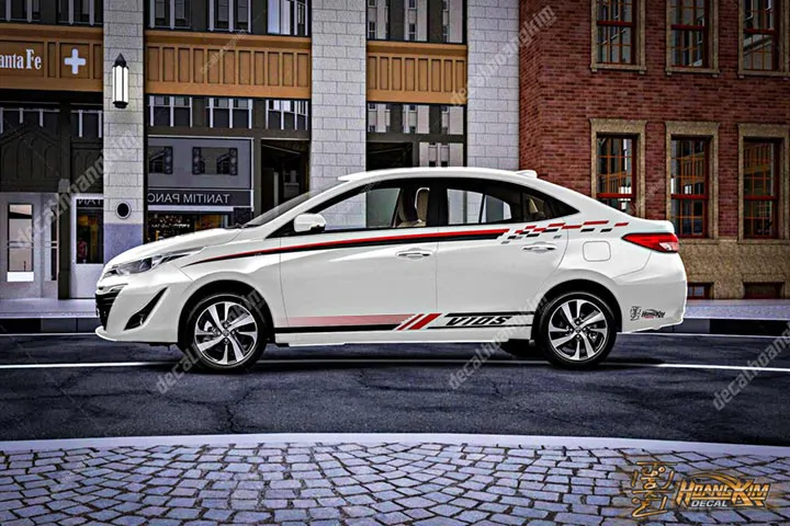 Tem Xe Toyota Vios - TVI006 - Ảnh 1