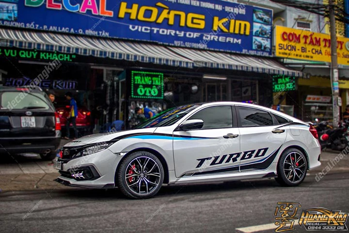 Tem Xe Honda Civic - HCV014 - Ảnh 1