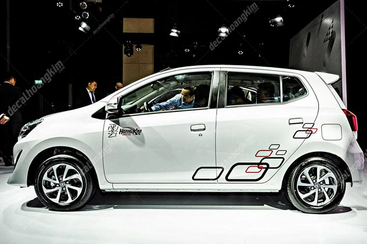 Tem Xe Toyota Wigo - TWI011 - Ảnh 1