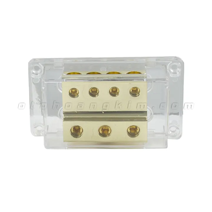 Cầu chì 1 ra 4 DXH048 đồng nguyên chất - Ảnh 3