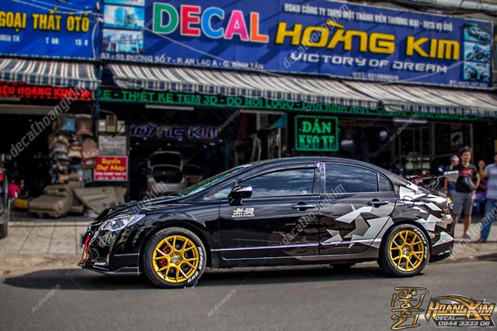 Tem Xe Honda Civic - HCV022 - Ảnh 1