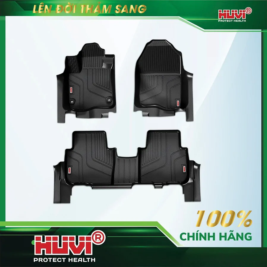 Thảm sàn Huvi CRV 2024+ 5 chỗ tràn viền - Ảnh 4