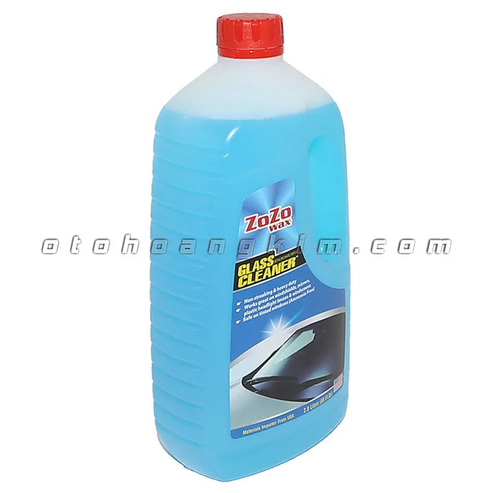 Dung dịch vệ sinh Zozo Wax Glass Cleaner tẩy rửa kính oto - Ảnh 3