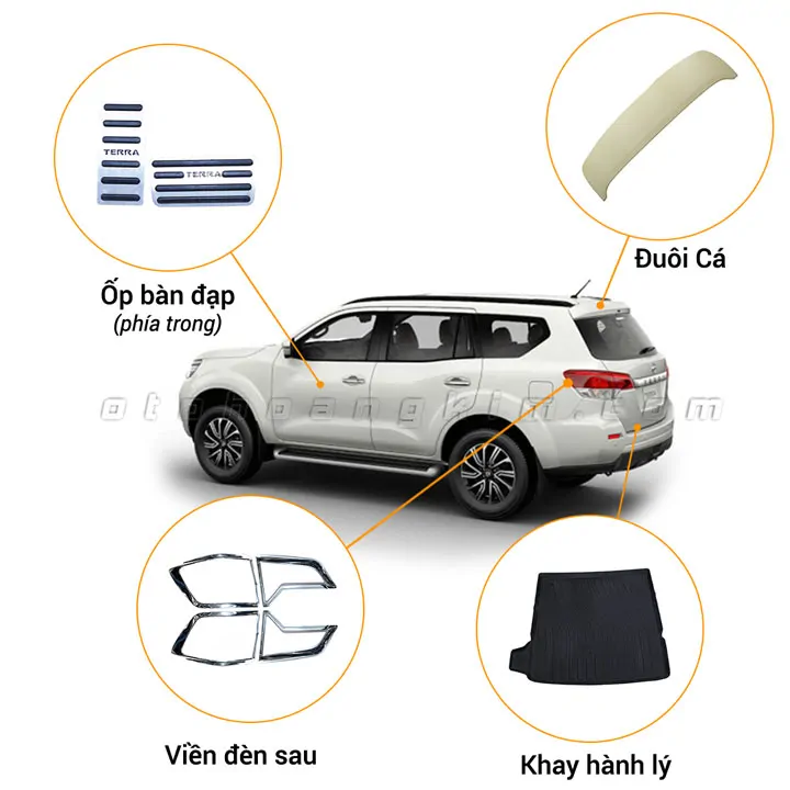 13 phụ kiện xe Nissan Terra [2019-2020] - Ảnh 5