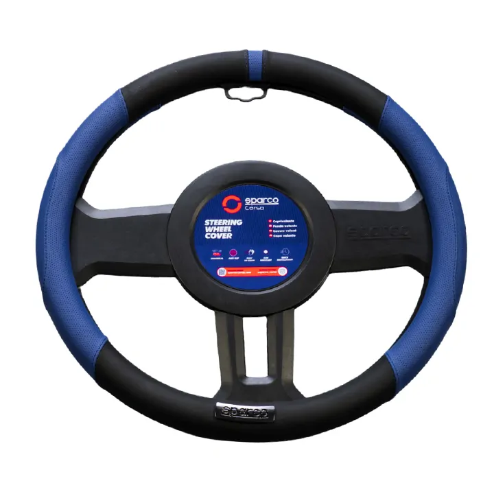 Bọc Vô Lăng Sparco Xanh Mẫu Mới - Ảnh 2