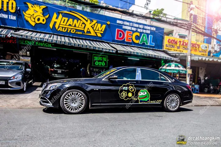 Tem Xe Mercedes - Maybach S650 - MAY001 - Ảnh 1